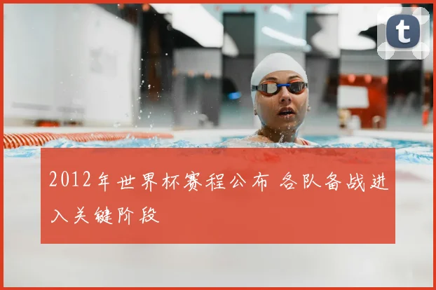 2012年世界杯赛程公布 各队备战进入关键阶段