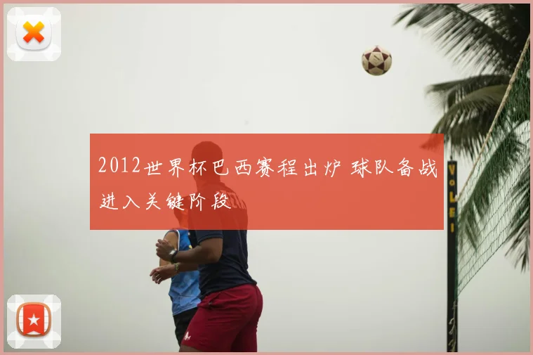 2012世界杯巴西赛程出炉 球队备战进入关键阶段
